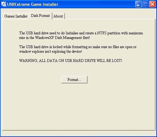 usb extreme game installer ps2